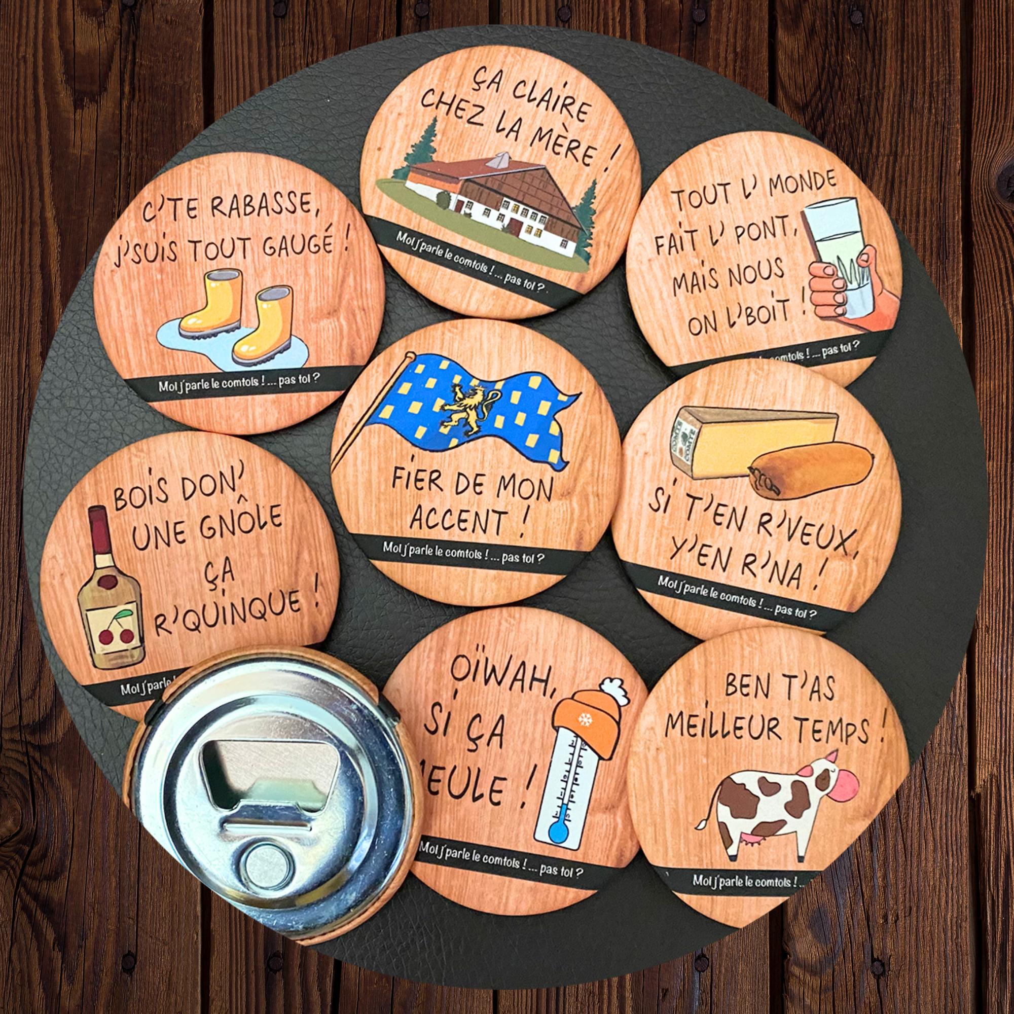 MAGNETS Parle Comtois MAGNETS Parle Comtois