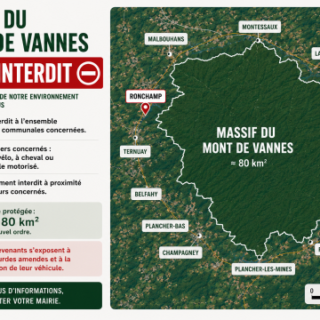 MONT DE VANNES - ACCES INTERDIT