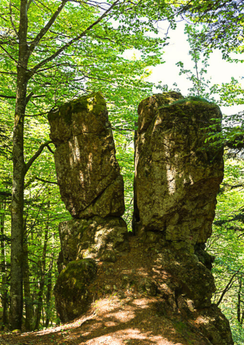 la roche fendue La roche fendue