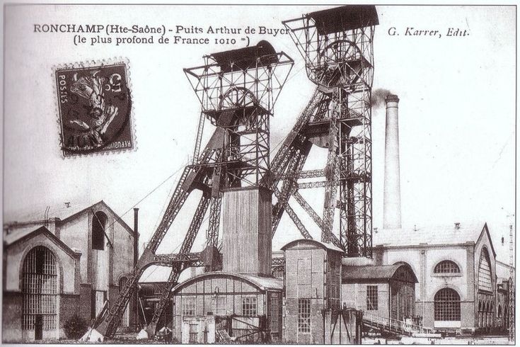 Puits Arthur de Buyer Le plus profond d'Europe en 1910