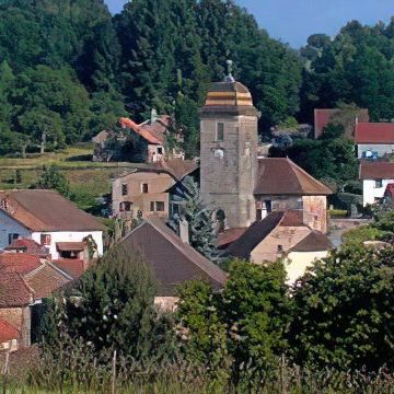 L'église luthérienne de Clairegoutte