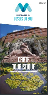 Carte touristique Vosges du Sud 2024