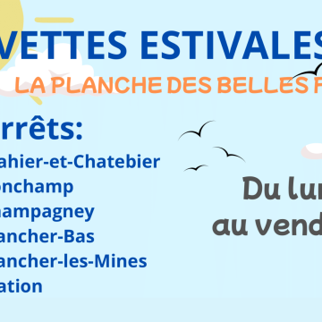 NAVETTES ESTIVALES 2025