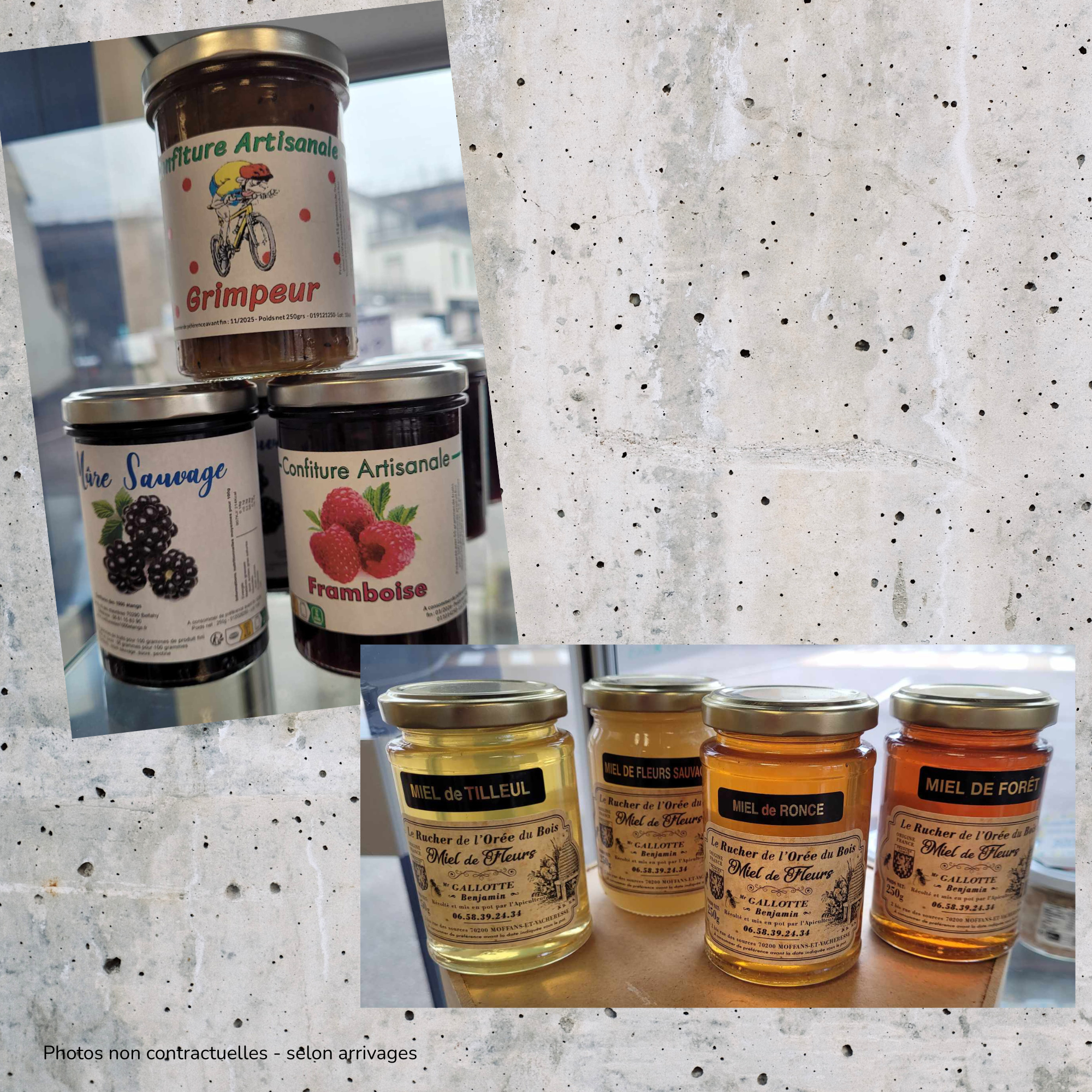 Confitures et Miel Contires et Miels